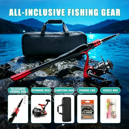 Fishing Rod and Reel Combo Kit