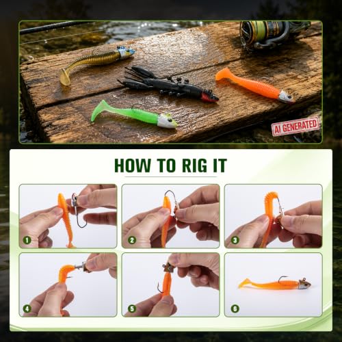 Swimbait Jig Heads (D1:Swimbait Jig Heads / 1/4oz*10, 3/8ozg*5, 1/2oz*5, 3/4oz*5)