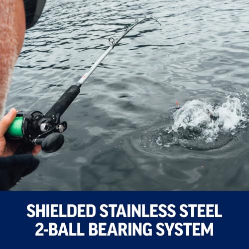 Rival II Level Wind Conventional Fishing Reel (New Model / 15 - Line Counter)