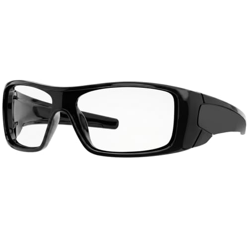 Z87 Wrap Around Safety Sunglasses for Big Heads Men TR90 Ultralight UV400 Protection 8711