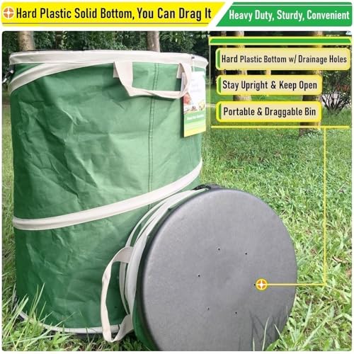 Pop Up Collapsible Trash Can Hard