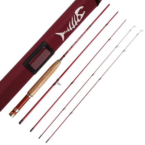 Whisperer Fly Fishing Rod 4 Pieces (6'1'' LW0/1 / With Extra Tip)
