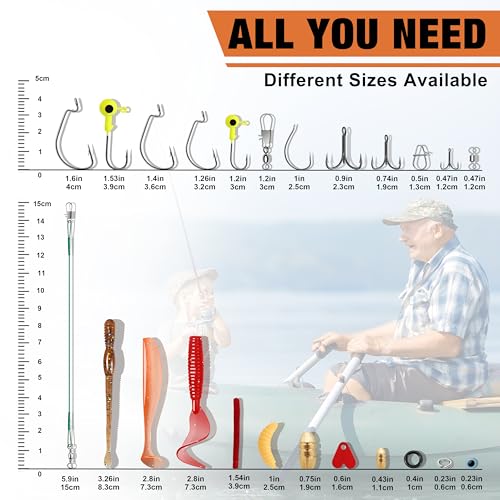 Complete Fishing Lures (240pcs)