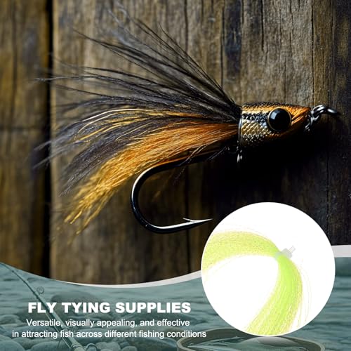 Crystal Flash Fly Fishing Line (Yellow)