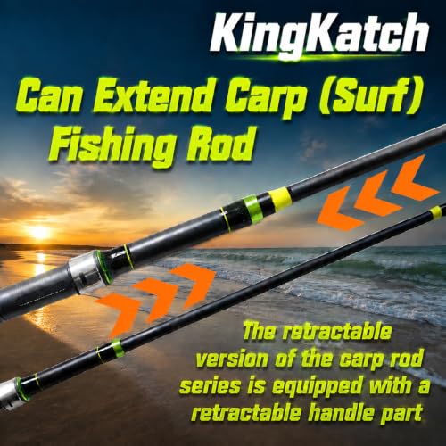 Telescopic Carp & Surf Fishing Rod (A-Black-7ft/9ft)
