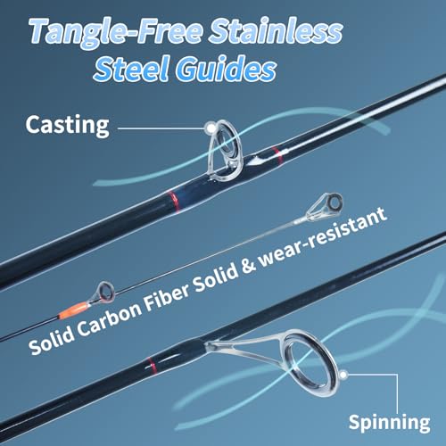 4 Piece Carbon Travel Fishing Rod