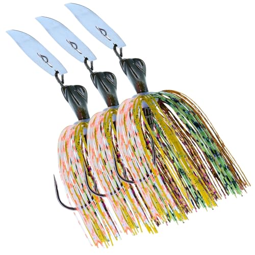 Breaker Jigs for Bass Fishing (Bluegill / 1/2 Oz)