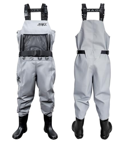 High Strength Nylon PVC Waterproof Fishing Chest Waders with Bootfoot