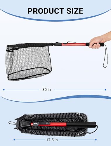 Upgraded Foldable Floating Fishing Net