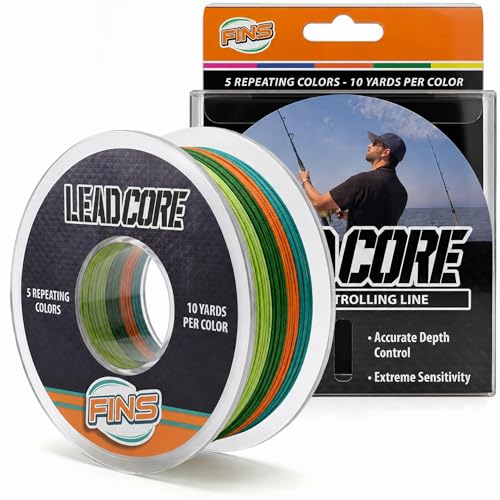 Lead Core Braided Fishing Line (Metered / 18 Lb - 100 Yds)