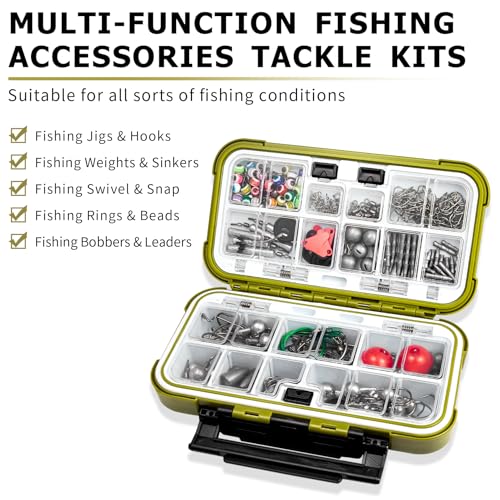 Complete Fishing Accessories (255pcs)