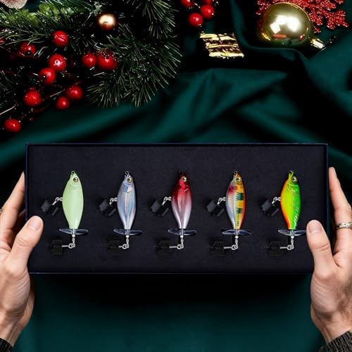 5PCS Glide Bait Fishing Lures Kit