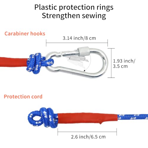 6mm Marine Floating Rope High (Blue / 33FT-10M)