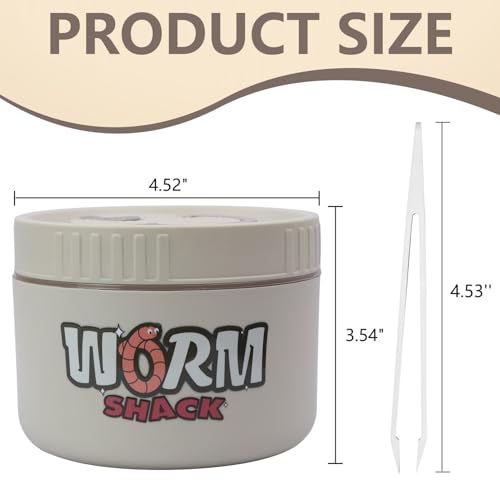 Fishing Bait Container (White)