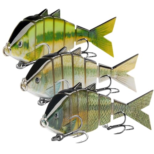 Bone Multi Jointed Swimbait 3