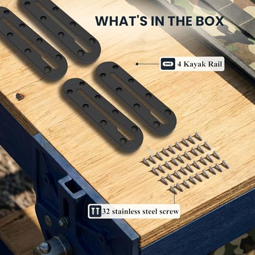 Kayak Track Rail (7inch,4pcs)