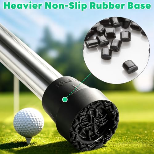 Adjustable Travel Golf Bag Support Rod (Silver / 50inch)