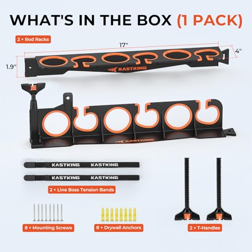 Horizontal Fishing Rod Holder (V6 Upgraded-1 Pack)