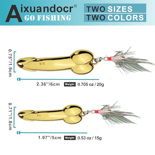 Bass Fishing Lure (Gold / 20g, 15g)