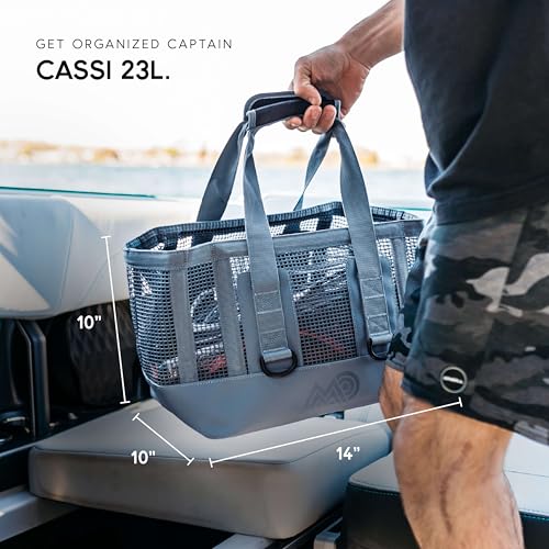 Boat Gear Heavy Duty Outddor CASSI Tote Boat Bag (Steel Blue / 23 Liter)