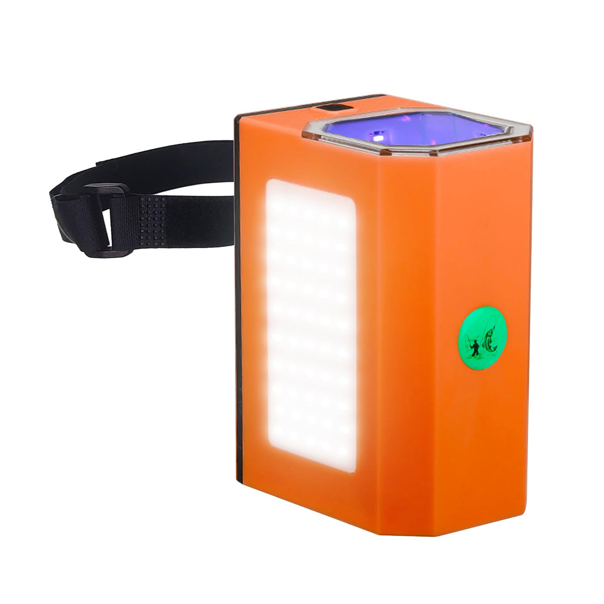 Fishing Lure Glow UV Light for Various Luminous Lures (Orange)