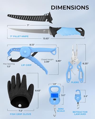 DriftWave 6pc Fishing Tool Kit (B:6pc Fishing Tool Kit)