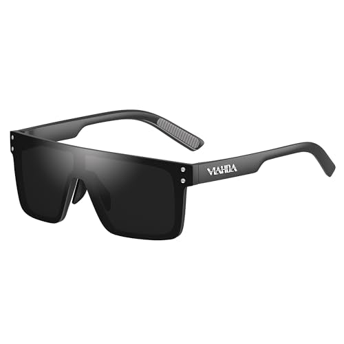 Polarized Sunglasses for Men (Black/Grey)