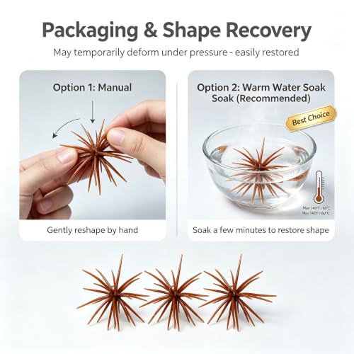 Urchin Baits for Bass Fishing (F-Brown / 2.7in-20pcs)