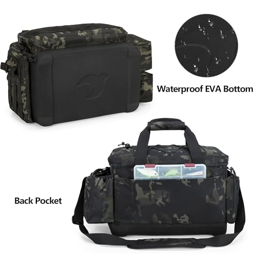 Fishing Tackle Bag (Dark Camo)