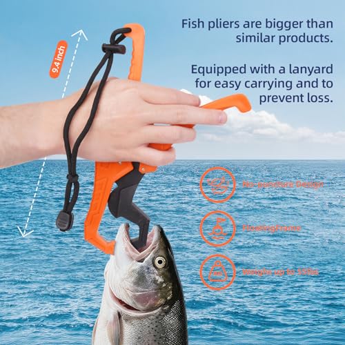 Fishing Accessories Kit for Men (Orange)