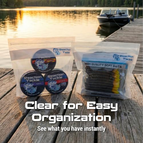 Clear Bait Bags for Soft Plastics