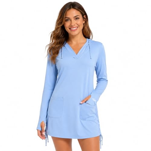 Women's UPF 50+ Dress with Hood