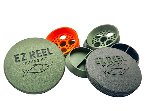 EZ Reel Fishing Kit (No Tackle-Black/Green)