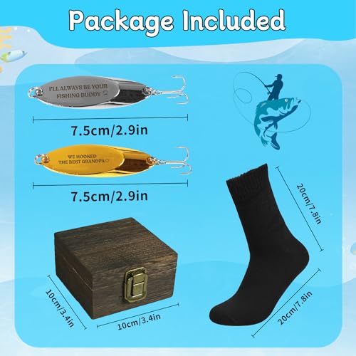 Gift for Grandpa (Fishing Lure Sock-Grandpa)