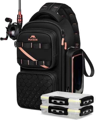 Fishing Sling Bag with Phone Pouch