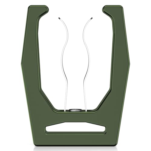 Magnetic Cigar Holder with Secure Grip & Hook & Loop Strap (GREEN)