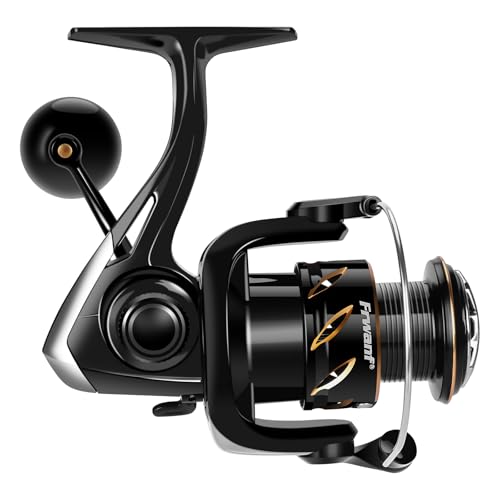 New DF Spinning Reel Saltwater Freshwater Fishing Reel Shallow Aluminum Spool (1000 / Deep Line Cup)
