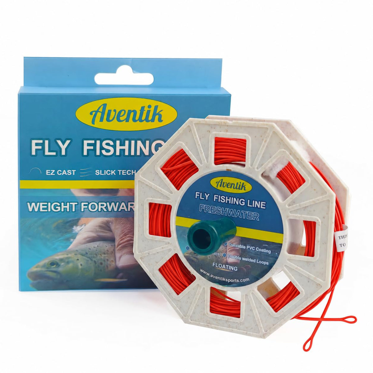 ProWeight WF Floating Fly Line with Welded Loops (Red / 5F)