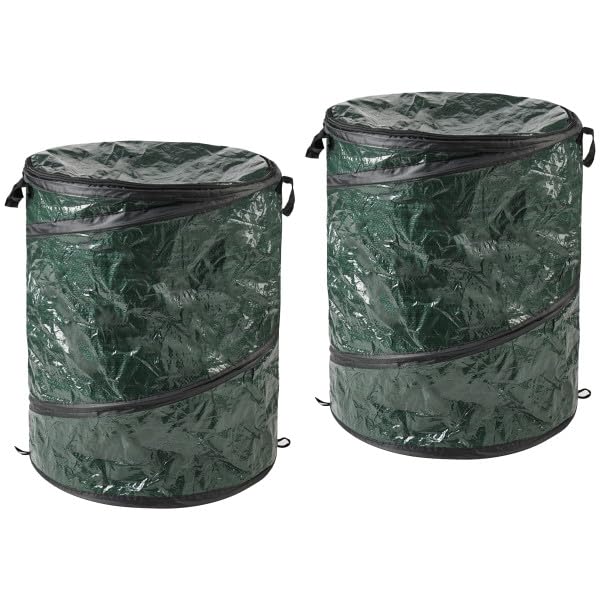 Collapsible Trash Can 2 (Green / 44-Gallon)
