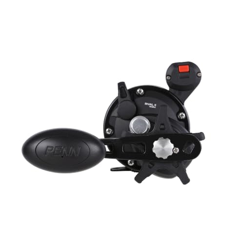 Rival II Level Wind Conventional Fishing Reel (New Model / 15 - Line Counter)