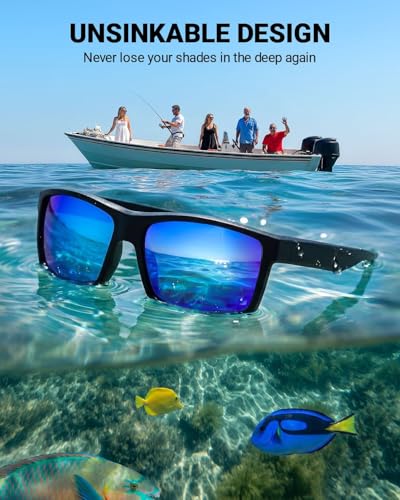 Floating Polarized Sunglasses Men Women Lightweight Sports Glasses