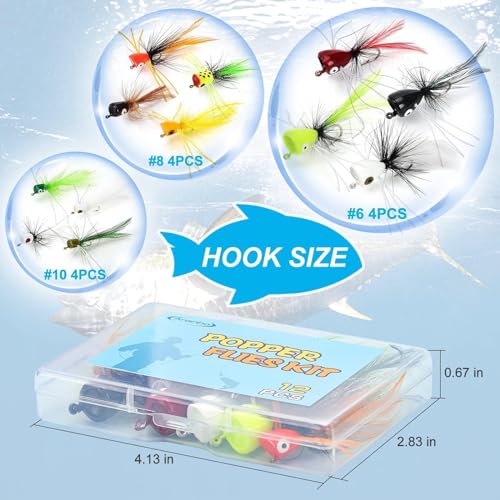 Fly Fishing Poppers Flies