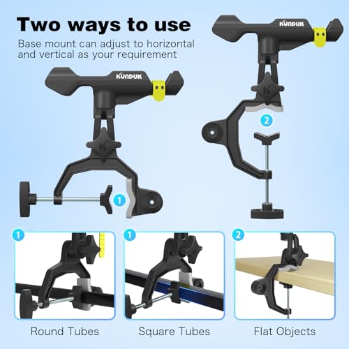 Upgraded Fishing Rod Holder with Button (Black 1 sets)