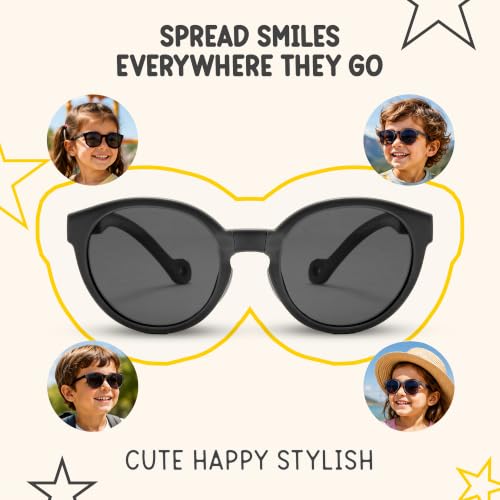 Kids Polarized Sunglasses for Boys & Girls