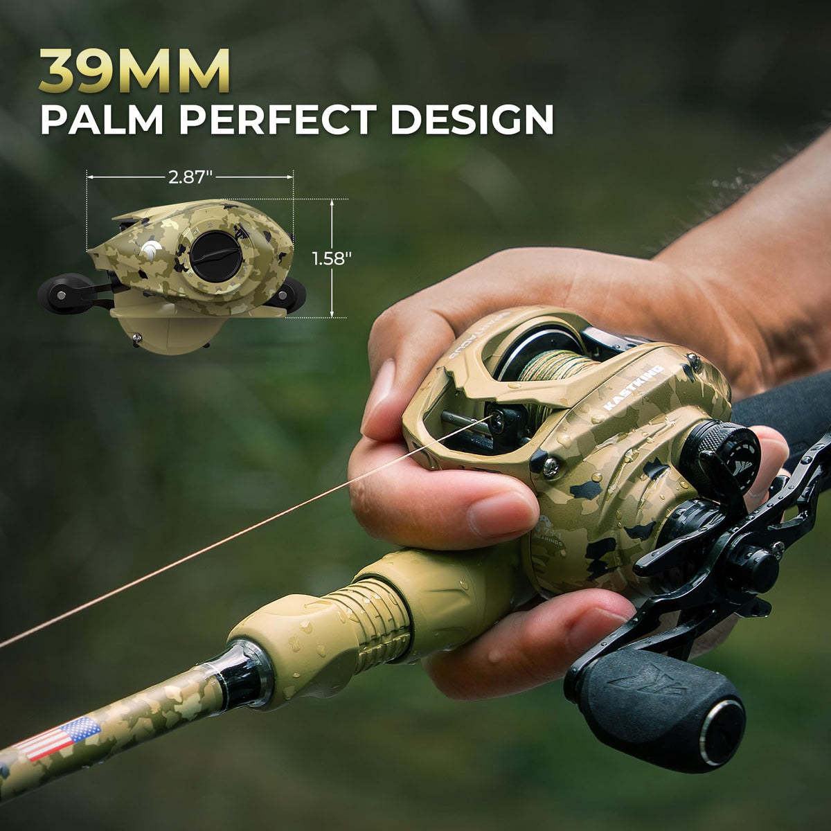 Spartacus Defender Twin (Left Reel, 7'0"- M Rod (2pcs+ Extra Tip) / Baitcasting)