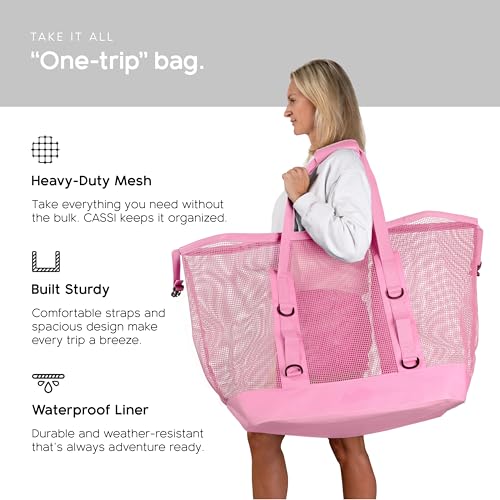 Boat Gear Heavy Duty Outddor CASSI Tote Boat Bag (Rosé / 170 Liter)