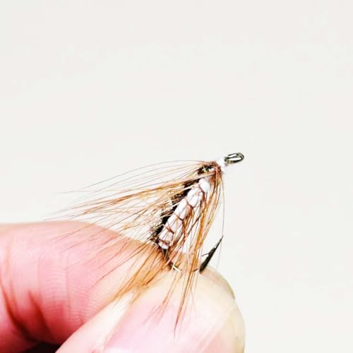 10Pieces Fly Fishing Flies Lure Artificial Insects Winged Caddis