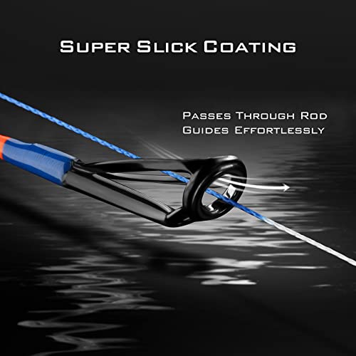 Superpower Braided Fishing Line (X4-New-Blue Camo / 20LB(300 Yds))