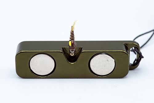 Mag Grab Rod Rack Magnetic Fishing Rod Holder (Deep Green)