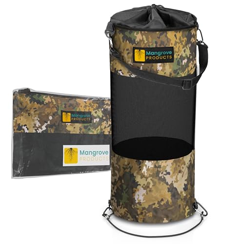Portable Boat Trash Can (Camo)